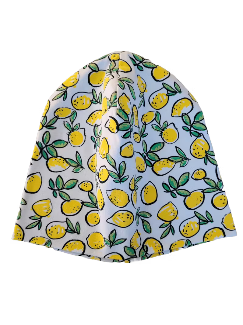 Mossverkstan Beanie Cotton Lemons