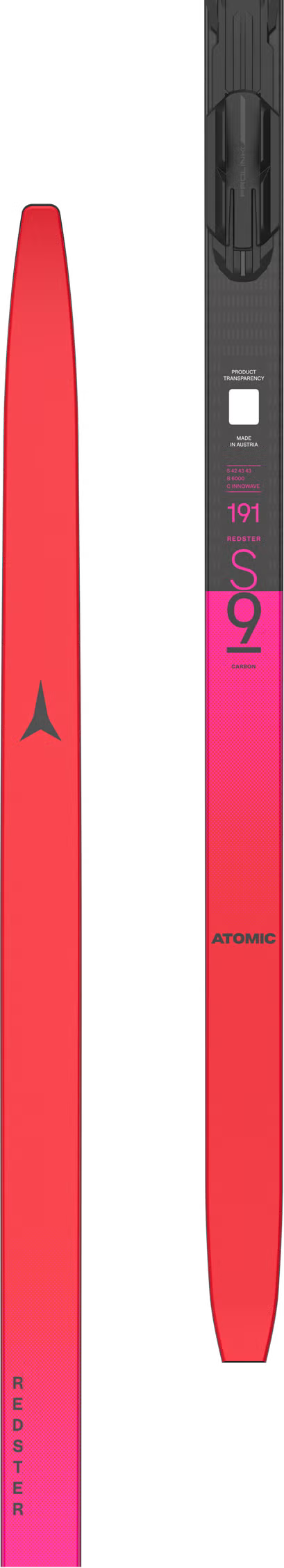 Atomic Redster S9 Carbon Cold with Shift Race Binding
