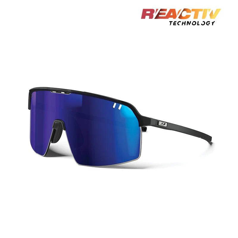 Julbo Intensity Matte Black With REACTIV 1-3 High Contrast Lens