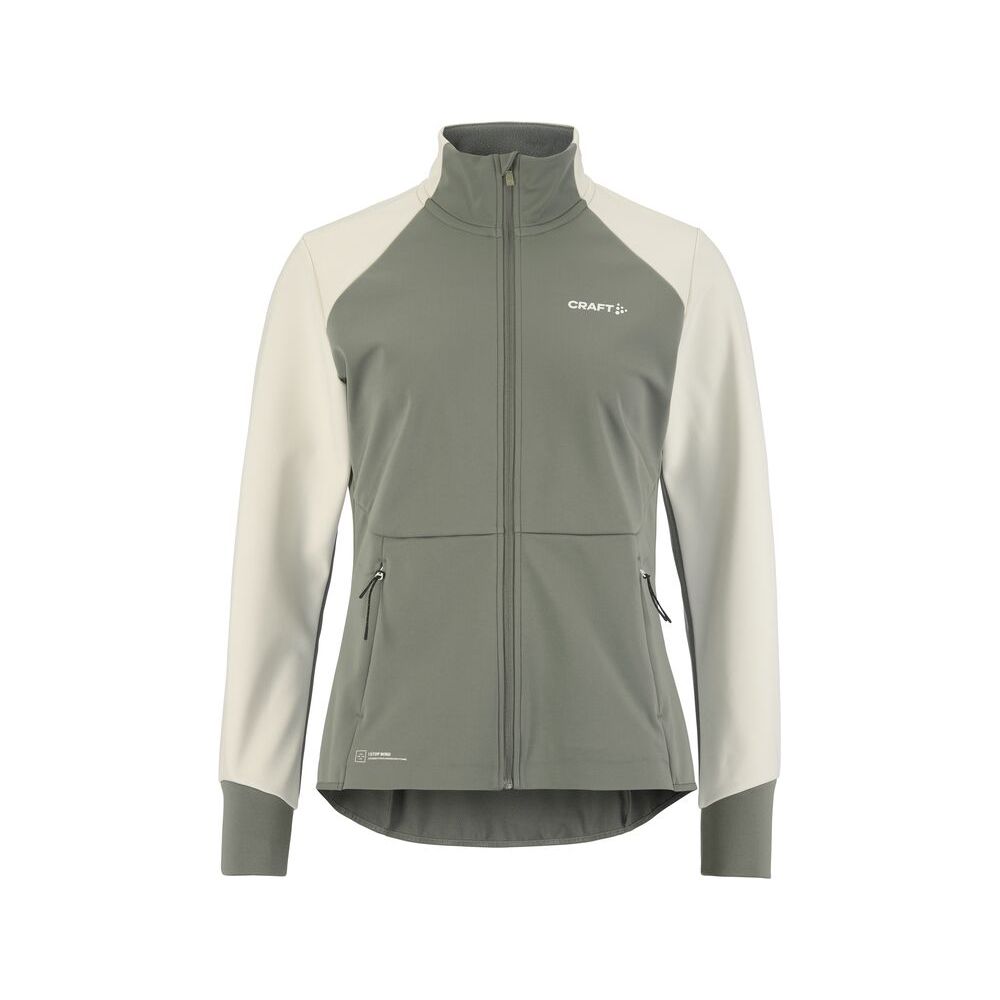 nordic training gear Craft Women's Core Nordic Training Jacket Leaf/Tofu / S