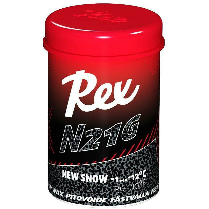 Rex N21G Black New Snow Kick Wax 45g - Pioneer Midwest