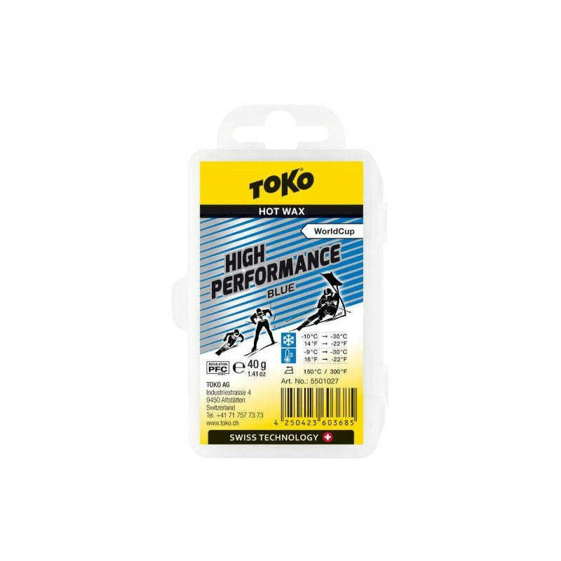 Toko WorldCup High Performance Hot Wax Cold 40g