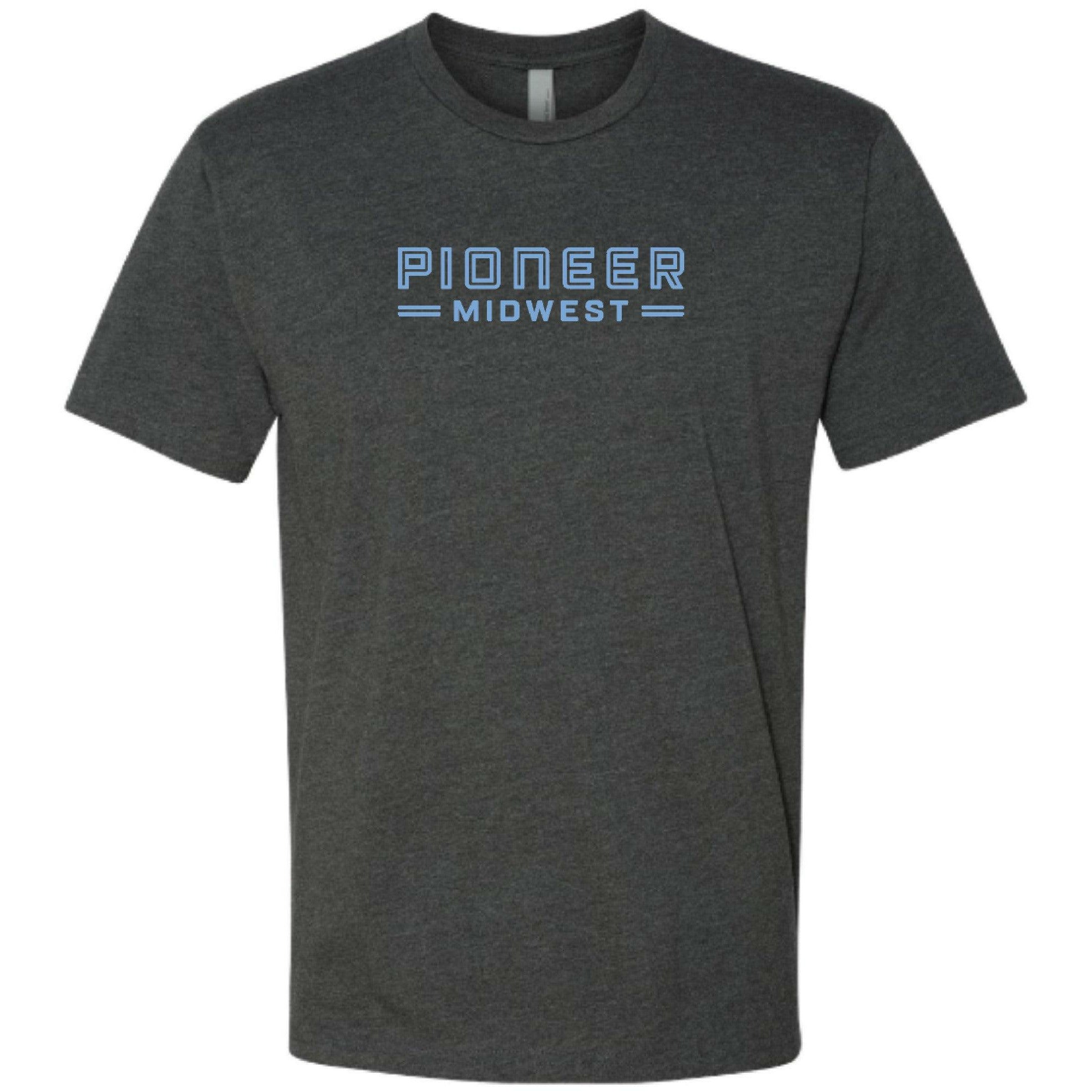 Pioneer Midwest Men's T-Shirt Gray - Pioneer Midwest