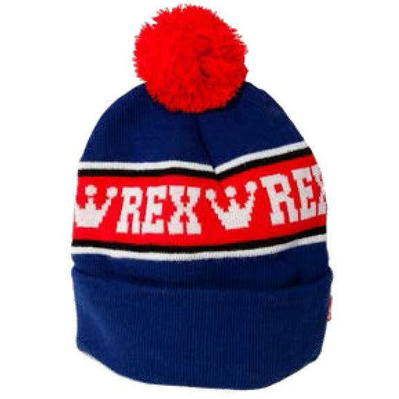 Rex Racing Service Beanie Blue - Pioneer Midwest
