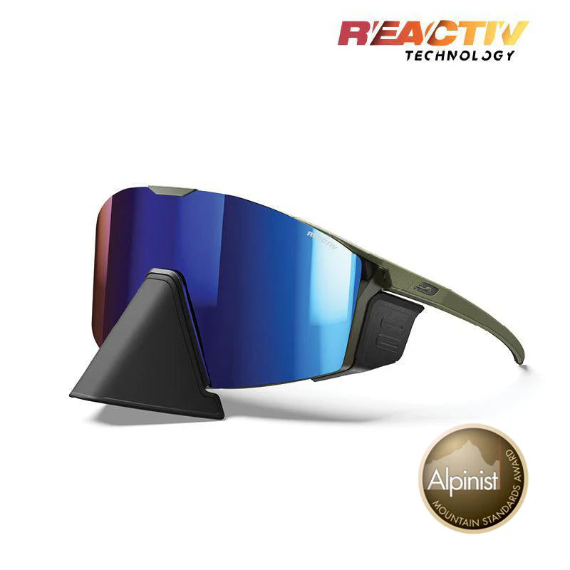 Julbo Edge Cover Army/Black With REACTIV 2-4 Lens