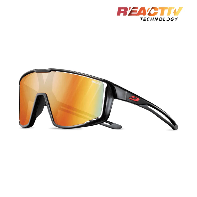 Julbo Fury Translucent Black/Black With REACTIV 1-3 Light Amplifier Lens