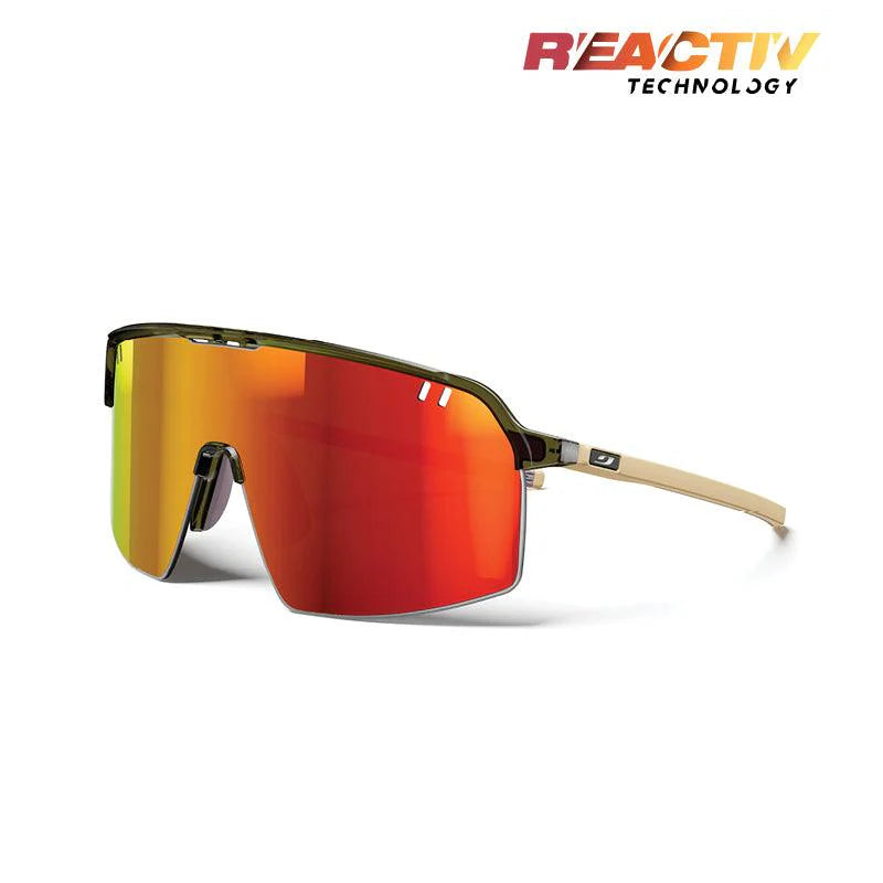 Julbo Intensity Army/Tan With REACTIV 1-3 Light Amplifier Lens