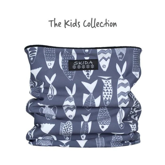 Skida Alpine Neckwarmer Kids Fishy Fish