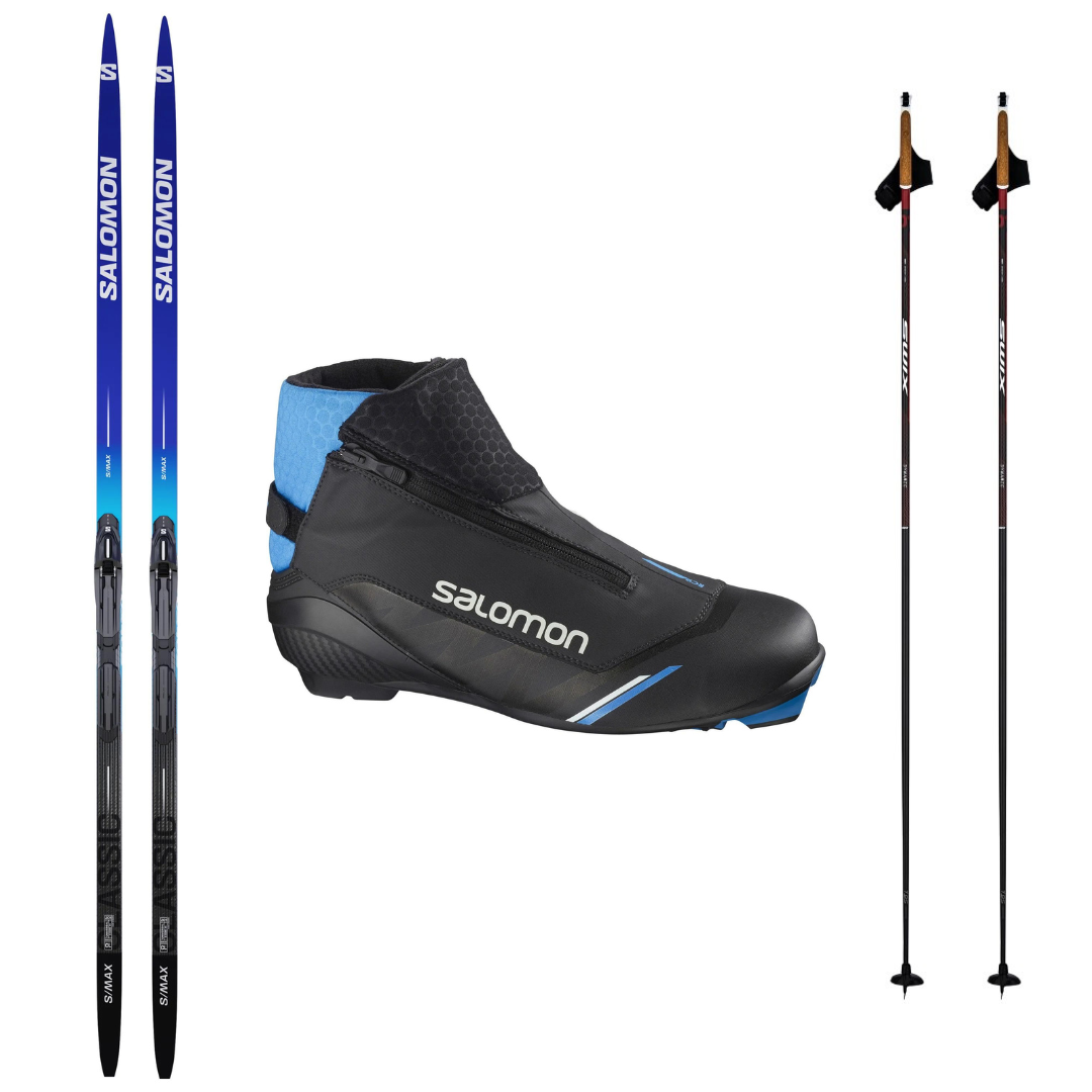 Intermediate Salomon Classic Waxable Package