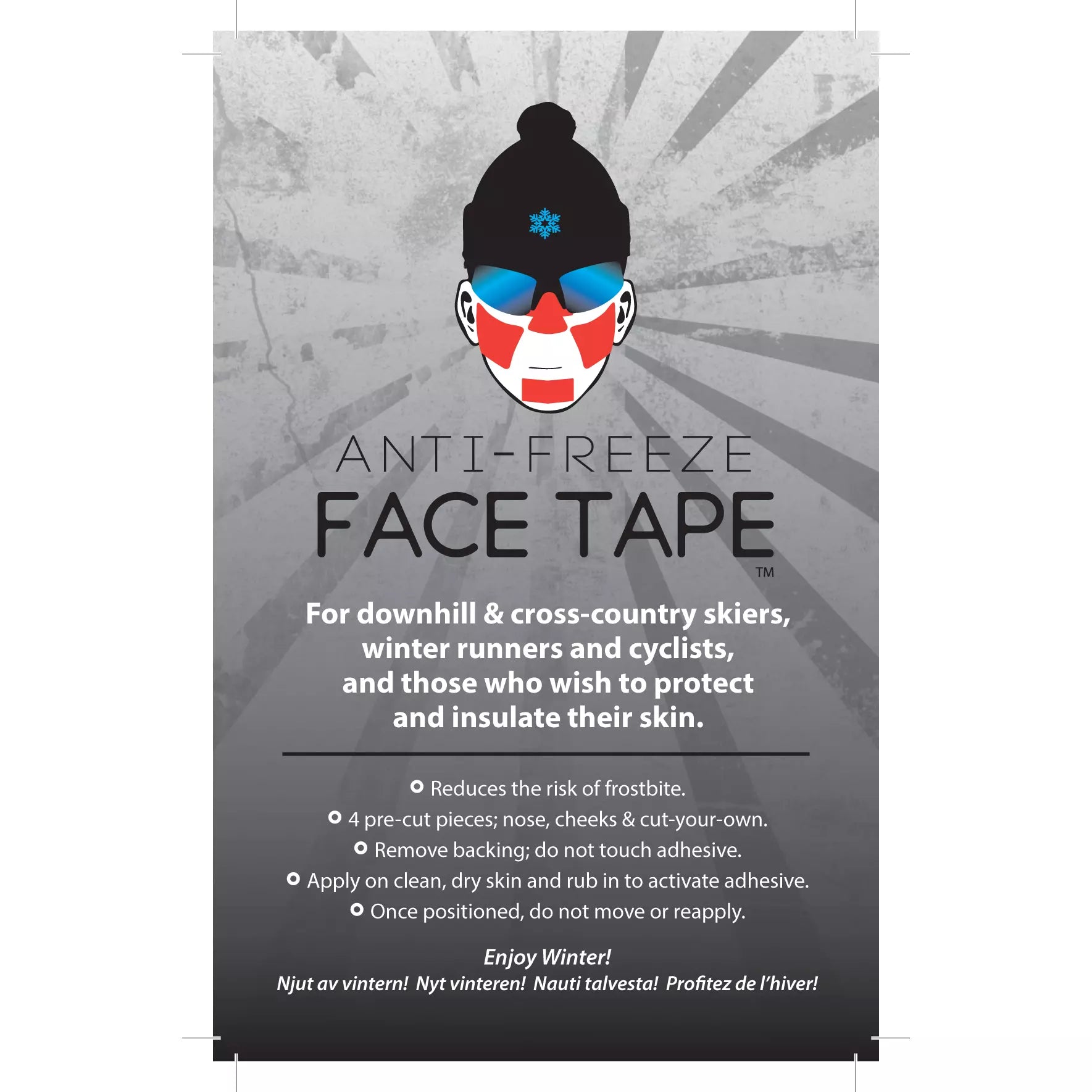Anti-Freeze Face Tape