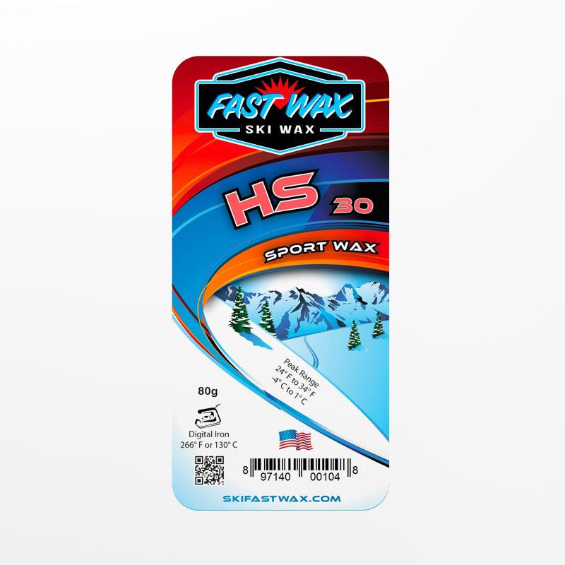 Fast Wax Sport Wax HS-30 Red 80g - Pioneer Midwest