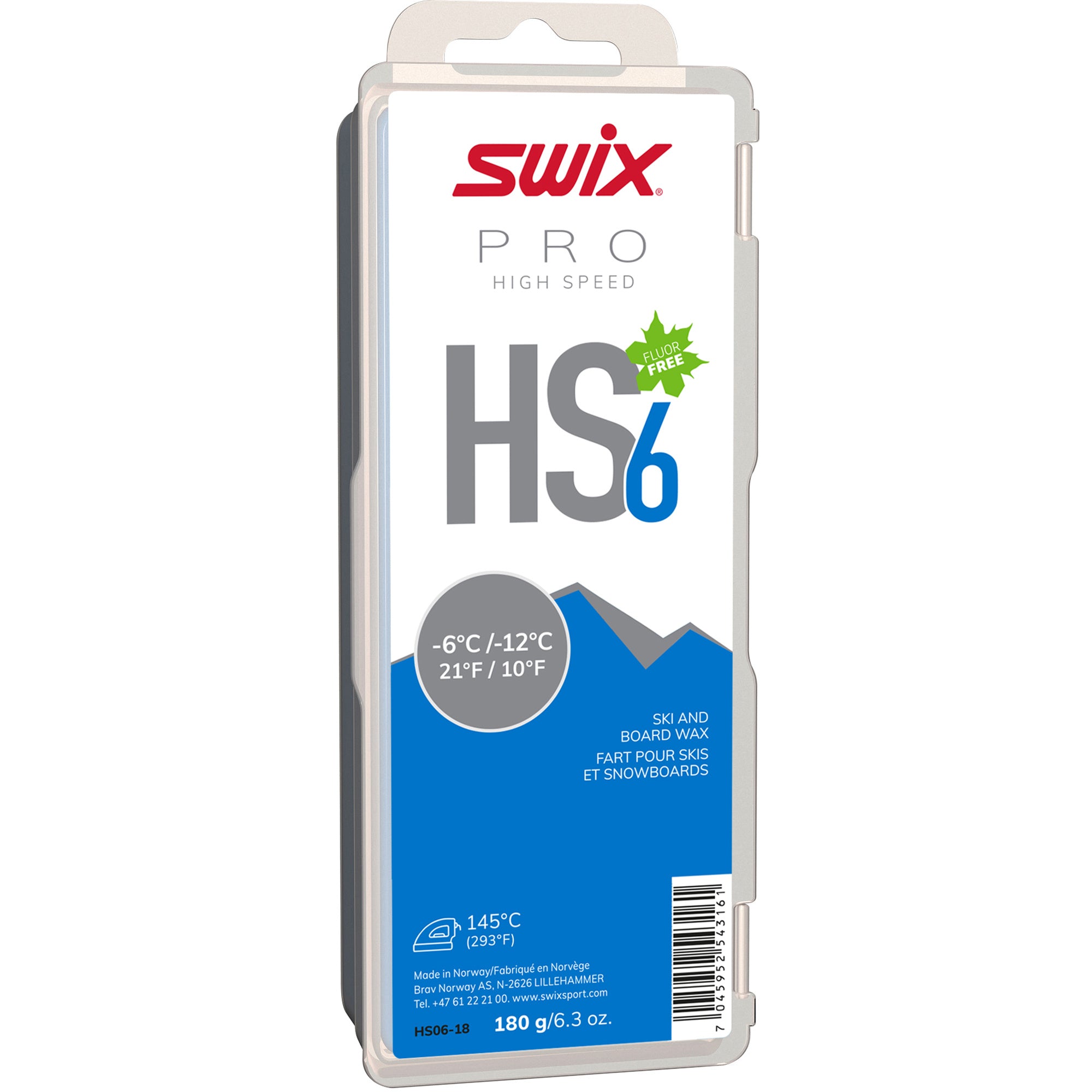 Swix Pro HS6 Blue 180g