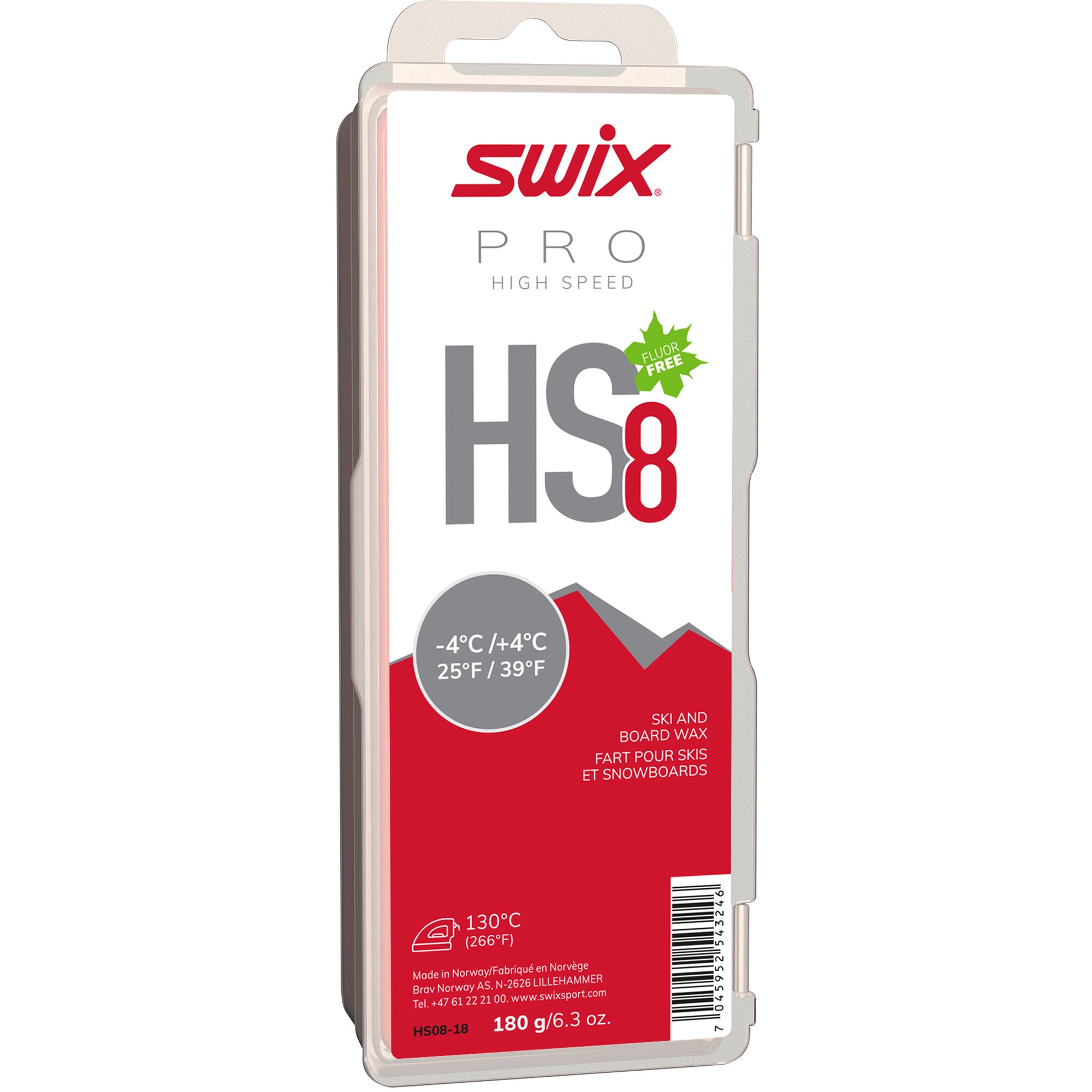 Swix Pro HS8 Red 180g