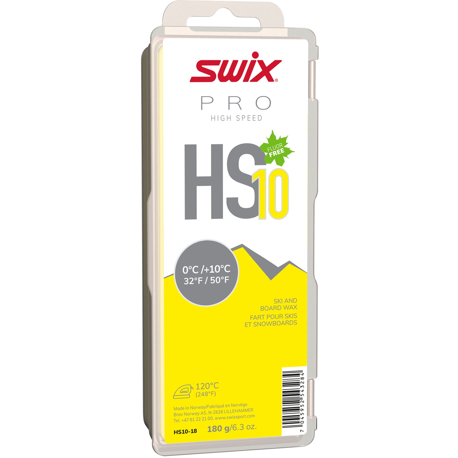 Swix Pro HS10 Yellow 180g
